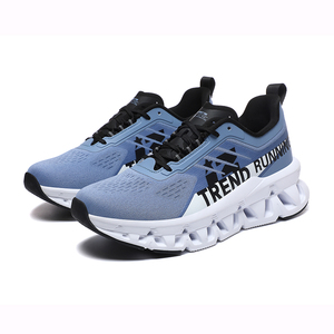 Chaussures <span class=keywords><strong>de</strong></span> <span class=keywords><strong>course</strong></span> pour hommes <span class=keywords><strong>de</strong></span> haute qualité, style rétro, à enfiler, avec empeigne en maille, bout pointu, légères, respirantes, pour l'été - Product Image 2