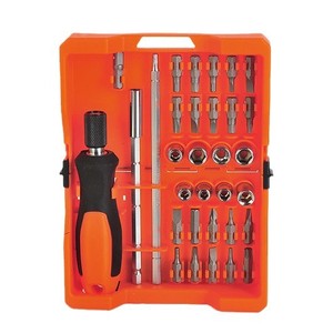 Lixin <b>Screwdriver</b> <b>Set</b> 32Pc Interchangeable <b>Bits</b> Chrome Finish Home Use - Product Image 5