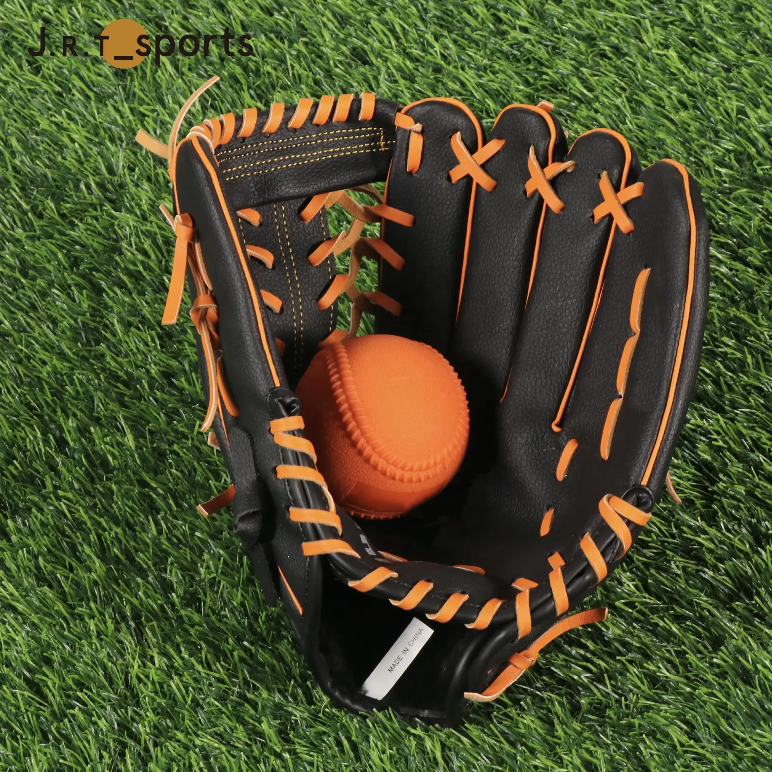 Özel Logo evrensel gençlik softbol uygulama Kip deri vuruş beyzbol eldiveni