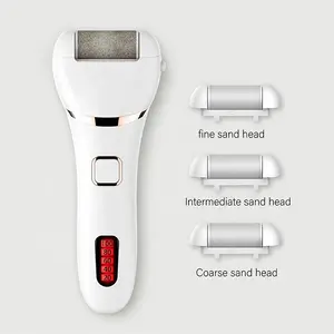 New Product Electric Foot File Vacuum Callus Remover Rechargeable Foot Files Clean Tools Feet Care for Hard Cracked Skin