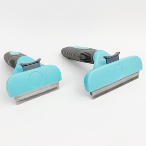 Pet Hair Removal Comb Self Cleaning For Dog <b>Cat</b> Grooming Small Size Large Size Plastic Combs And Brushes - Product Image 5