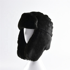 उच्च गुणवत्ता वाले थोक पुरुषों महिलाओं गर्म इयरफ़्लैप टोपी सर्दियों फर इयरमफ - Product Image 4