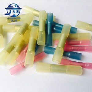 JAS AWG 16-14 Lug đồng + PE nhiệt co lại uốn thiết bị đầu cuối cách nhiệt chịu mài mòn cao 28mpa độ bền kéo dây nối - Product Image 1