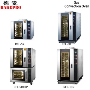 Bakerro RFL-8R elettrico a convezione forno a vapore per fare 80 baguette all'ora forno a convezione a GAS