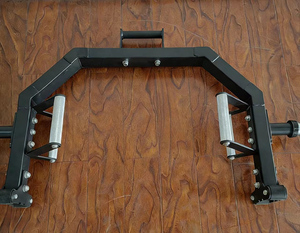 Barre de musculation hexagonale ouverte pour entraînement de fitness avec plusieurs options de préhension - Product Image 2