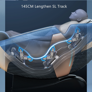 Silla de masaje real de lujo para oficina, Sillón de masaje sexual japonés 4d de cuerpo completo, gravedad cero, con ruedas 4d - Product Image 3