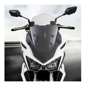 Parabrisas de motocicleta para <span class=keywords><strong>SYM</strong></span> <span class=keywords><strong>2022</strong></span> New Cruisym150X JET X150 parabrisas delantero modificado y elevado - Product Image 1