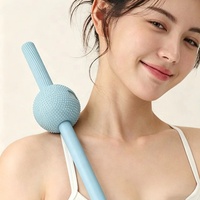 Bâton de massage sportif Wellshow, rouleau de massage musculaire multifonctionnel portable, appareil de relaxation pour amincir les muscles
