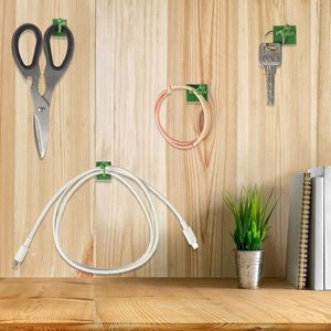 Clip de fixation de vigne en rotin auto-adhésif en plastique moderne <span class=keywords><strong>pour</strong></span> plantes, stents et pots de fleurs - Product Image 5