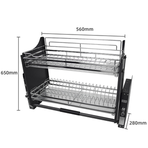 Cesta elevadora grande para despensa, organizador de cocina, cesta extraíble para gabinete alto 02.2A.RWB10231.900 - Product Image 2