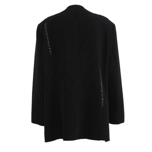 OUDINA inverno pesante Set di Blazer Casual a <span class=keywords><strong>taglio</strong></span> irregolare cuciti a mano per <span class=keywords><strong>donna</strong></span> completo a due pezzi giacca da <span class=keywords><strong>donna</strong></span> - Product Image 4