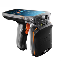 Lecteur RFID longue portée Dt50p avec écran tactile de 5,7 pouces, terminal de lecture de codes-barres Android 11.0, PDA robuste NFC portable, 4 Go + 64 Go en stock