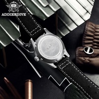 Montres de luxe en acier inoxydable 316L pour hommes, montre-bracelet lumineuse de plongée Aviation NH35, montre pilote automatique