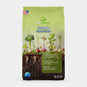 Etiqueta privada para semillas de césped Green Guard mejora la germinación fertilizante de plantas 100% orgánico natural y puro sin procesar - Product Image 1