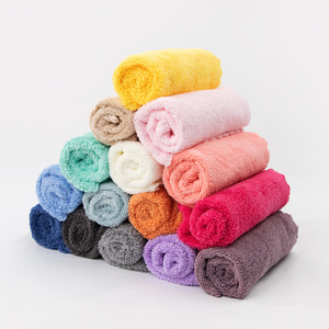 Kitchen <b>Towels</b> Microfiber Dishcloth Rectangle Solid Color Machine Wash Pots And Pans Cleaning Set - Product Image 5