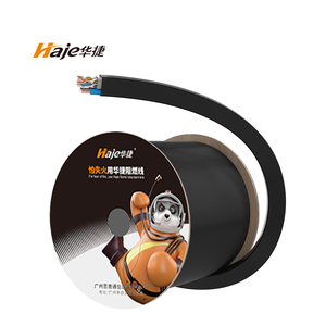 Haje Nhà máy cung cấp giá rẻ giá 1000ft <span class=keywords><strong>UTP</strong></span> CAT5/<span class=keywords><strong>Cat6</strong></span> cáp Ethernet 2 cáp điện PVC Áo khoác Chiều dài 100M Mạng các thiết bị sử dụng - Product Image 1