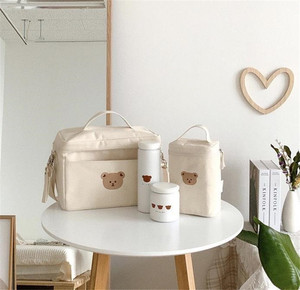 Portable maternité isolé refroidisseur de nourriture <span class=keywords><strong>sac</strong></span> fourre-tout biberon <span class=keywords><strong>sac</strong></span> de lait fermeture éclair thermique lait isolation <span class=keywords><strong>sac</strong></span> de rangement - Product Image 4