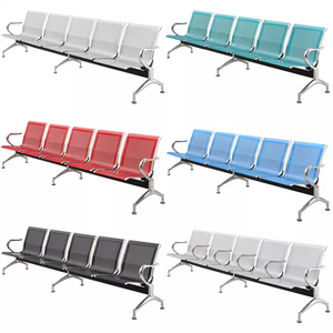 Silla de Espera Pública de 5 Asientos para Estación de Autobús, Metro, Tren, Asiento Cómodo para Sala de Espera de Aeropuerto, Edificio de Oficinas - Product Image 6