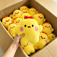 Peluches de fabricant : Poussin Mignon de Dessin Animé, Douces et Moelleuses, 8 pouces, Jouets en Peluche pour Machine à Griffes pour Enfants
