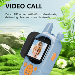 Radio longue portée RTS, talkie-walkie portable pour enfants, appel vidéo pour garçons et filles, camping, <span class=keywords><strong>randonnée</strong></span>, jeux, charge USB - Product Image 2