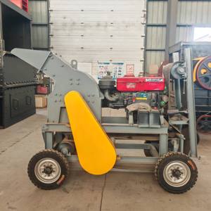 Mesin Penghancur Palu Portabel + Konveyor Sabuk - Kapasitas 20-30t/jam, Umur Pakai Panjang, Digunakan untuk Pertambangan & Konstruksi di Tambang Kecil - Product Image 3