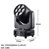 STSLITE LED 7x60W Mezclador de Colores Bee Eye RGBW 4 en 1 Cabeza Móvil de Luz Wash
