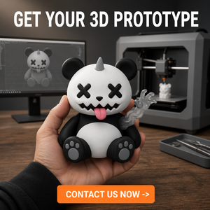 Figurine en vinyle personnalisée Ghost <span class=keywords><strong>Panda</strong></span> OEM ODM, usine de jouets artistiques, figurine d'action, boîte mystère - Product Image 5