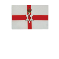 Bandera de Ulster de 3x5 pies, bandera decorativa regional de poliéster 100D para eventos deportivos, uso en el hogar y el jardín