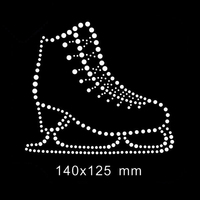 Toptan fabrika Bling kristal ayakkabı desen tasarımcısı giyim aksesuarları için özel Rhinestone isı transferi Motif tipi