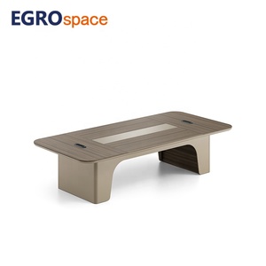 طاولة مكتب فاخرة بتصميم منحني عصري لاجتماعات المؤتمرات من مشروع EGROspace - Product Image 3