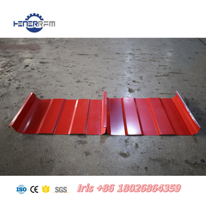 Argentina Kr18 Kr24 portatile in piedi cucitura profilo del tetto rotolo che forma macchina per la formatura di rotolo per la cucitura diritta - Product Image 2