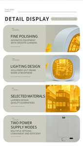 2026 kỷ niệm món quà Bóng khung tranh lên giấy thủ công đèn tường nghệ thuật ảnh 3D LED ánh sáng ban đêm - Product Image 5