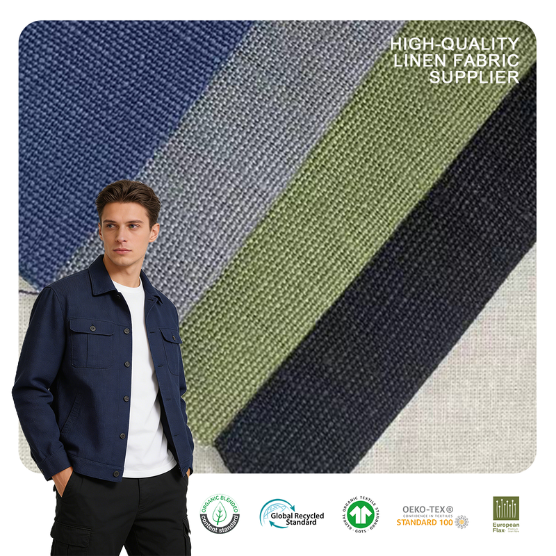 440GSM Thick 100 Hemp Woven Fabric