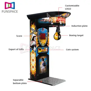New Design Box Coin Operated Arcade Ultimate Big Punch Boxing Games Machine For Amusement Game Park