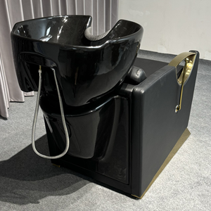 Fauteuil de lavage capillaire à jet d'eau rapide pour salon de coiffure, lit de lavage capillaire à jet d'eau, chaise européenne pratique - Product Image 3