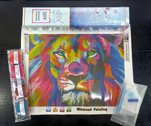 E-108 Pinturas Personalizadas en Lienzo, Kit de Pintura de Diamantes 5D con Diseño de Cisne Blanco - Product Image 6