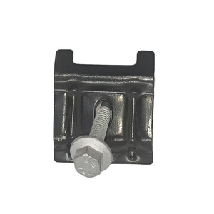 Battery Terminal Block <b>Bracket</b> Fixing Screw Clip 1J0803219 For Audi Volkswagen Skoda Seat Metal <b>Black</b> - Product Image 1