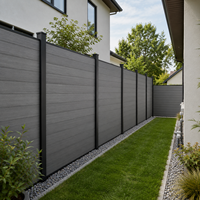 Barrières de Sécurité Modernes en Alliage d'Aluminium Thermolaqué et Trempé, Tailles Personnalisées, pour Balcons et Cours