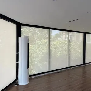 automatic exterior sunscreen zip track roller blinds