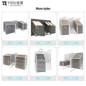 Cadre en pierre artificielle multifonctionnel avec glissière horizontale en métal et support pour dalles - Product Image 5