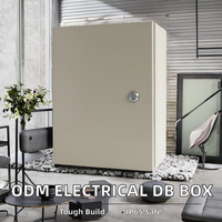 Boîtiers de distribution en métal pour électronique, étanches IP55, avec revêtement en poudre, pour instruments