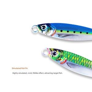 7g 10g 15g 25g 30g 40g 60g 80g 3D imprimé rivage coulée longue distance flottant métal jigging plomb poisson leurre - Product Image 3