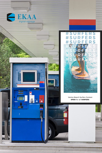 Treo Tường Kỹ Thuật Số Biển Quảng Cáo Player Cho Trạm Xăng Mall Nhà Hàng Ngân Hàng - Product Image 5