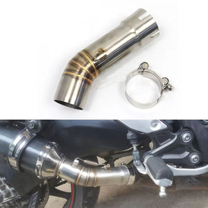 Pour Yamaha FZ8 FZ8N FZ8S F Z8 S FZ8N YZF-FZ8 FZ800 <span class=keywords><strong>Fazer</strong></span> 2010 - 2015, échappement de <span class=keywords><strong>moto</strong></span>, tuyau de liaison intermédiaire, 51 mm - Product Image 5
