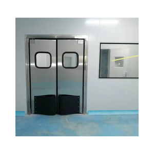 Portes <span class=keywords><strong>de</strong></span> cuisine <span class=keywords><strong>de</strong></span> restaurant durables au design moderne et bon marché avec fenêtre pour atelier <span class=keywords><strong>de</strong></span> <span class=keywords><strong>transformation</strong></span> des aliments - Product Image 3