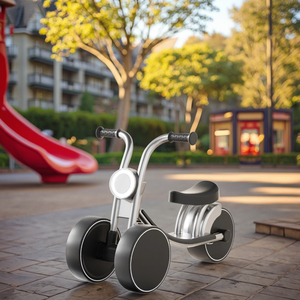 Scooter de tres ruedas para interiores y exteriores para niños, coche de juguete de equilibrio para bebés, triciclos de Pedal para niños pequeños producidos - Product Image 1