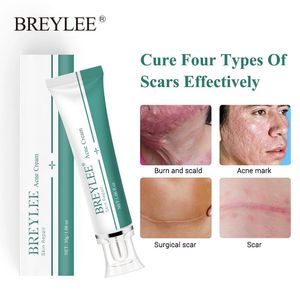 BREYLEE krim bekas luka wajah, Krim Wajah Gel Perawatan perbaikan noda jerawat Stretch mark, perawatan bedah kulit penghilang cepat, Krim pemulihan bekas luka wajah - Product Image 4
