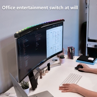 2025 barre lumineuse de moniteur d'écran d'ordinateur de contrôle tactile de bureau barres lumineuses de moniteur de Led d'économie d'espace (éclairage de bureau)