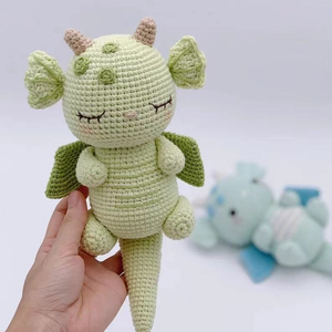 Vente flash - <span class=keywords><strong>Dinosaure</strong></span> Pterosaure en crochet fait main, adorable et personnalisé, pour les enfants, cadeau artisanal - Product Image 5