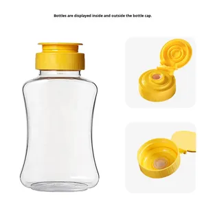 Bouchon de bouteille en plastique de qualité alimentaire de 38 mm pour miel et condiments avec valve en silicone - Product Image 2